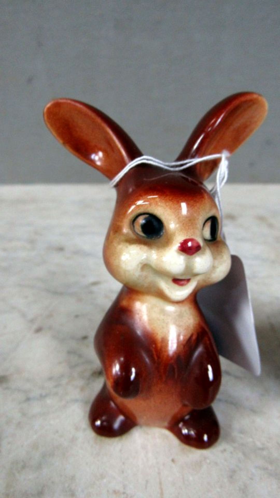 Goebel Porzellanfigur 2 Hasen 10cm - Bild 3 aus 7