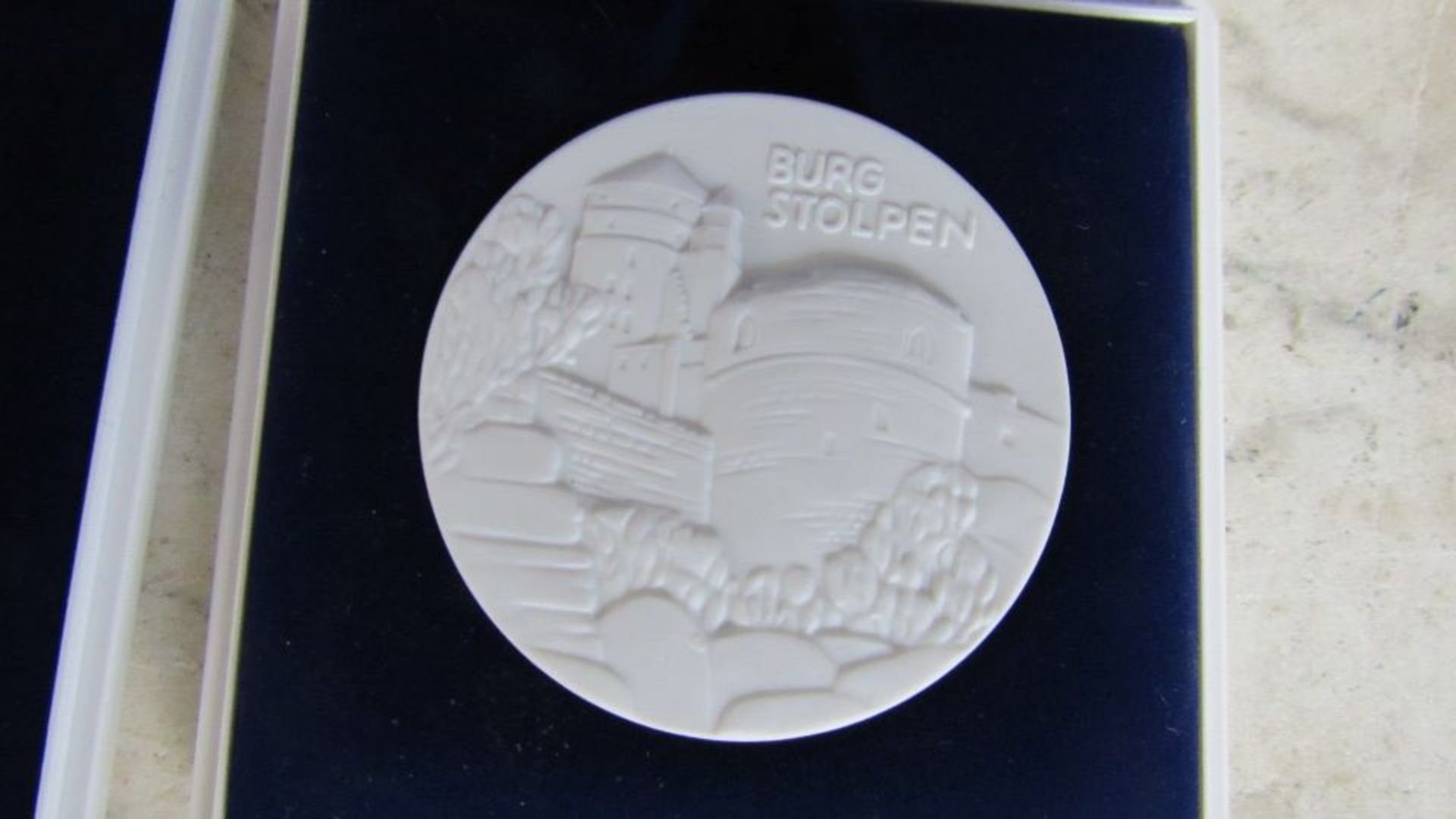 vier Porzellanplaketten Meissen - Bild 6 aus 6