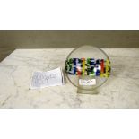 Zierteller Glasteller Küstner Mosaik