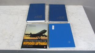 4 Bücher Luftfahrt 3x Lufthansa