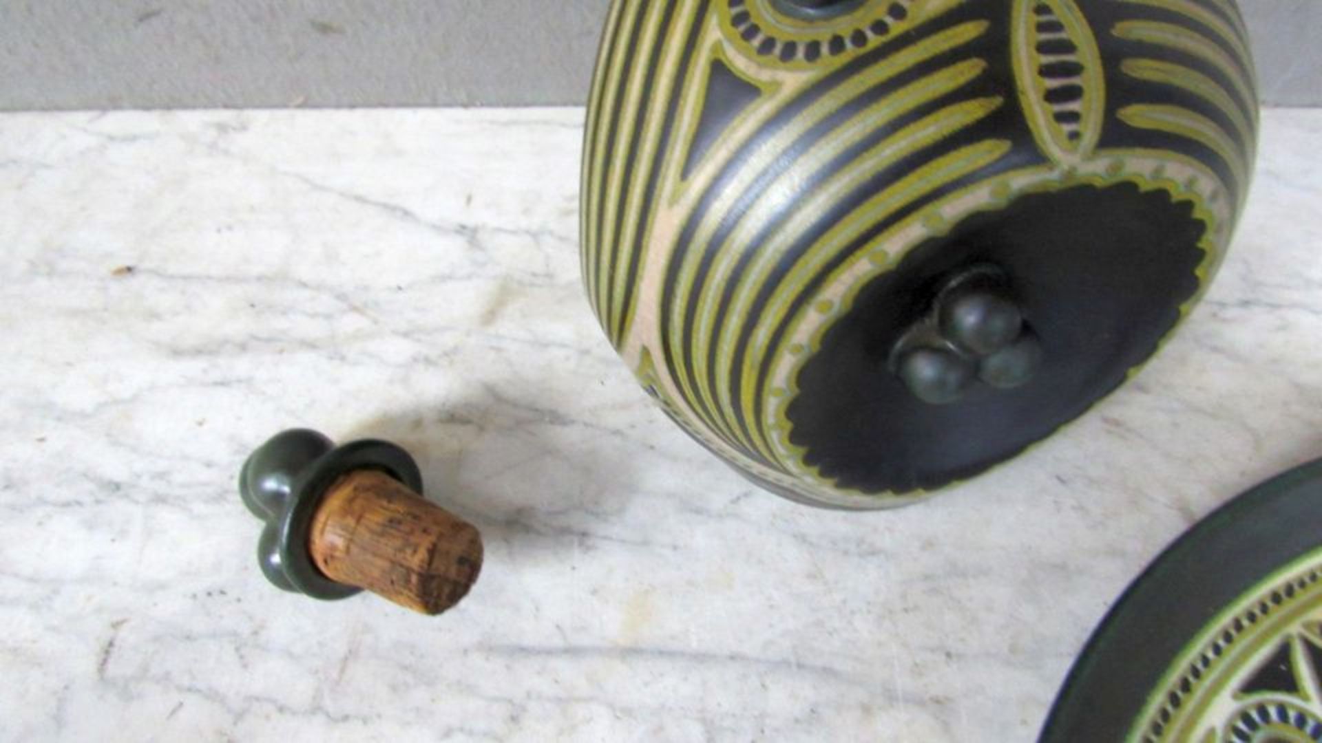 Keramikkaraffe Holland auf Tablett + - Bild 7 aus 7