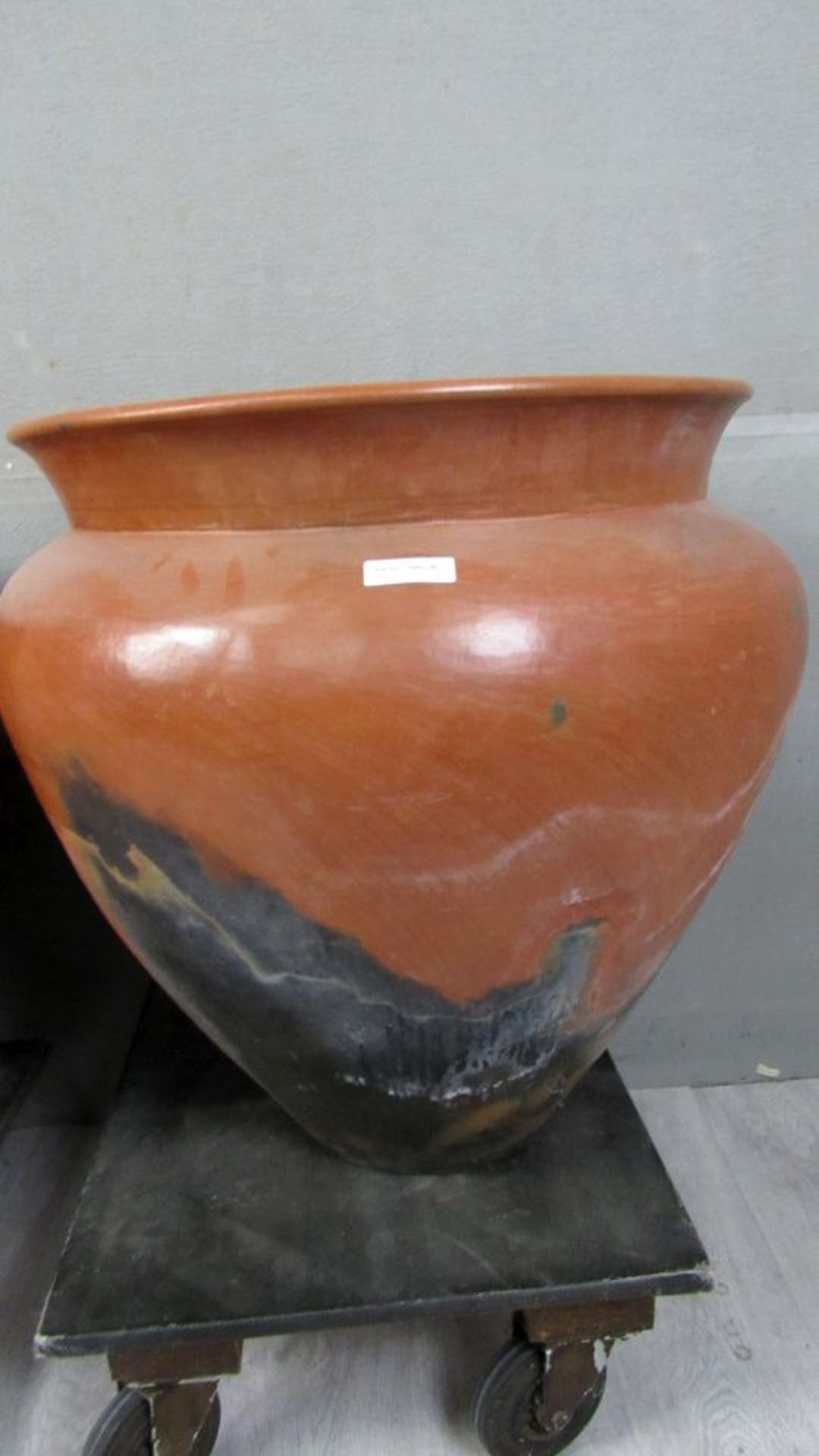 2 große Keramikgefäße 63cm hoch - Bild 2 aus 6