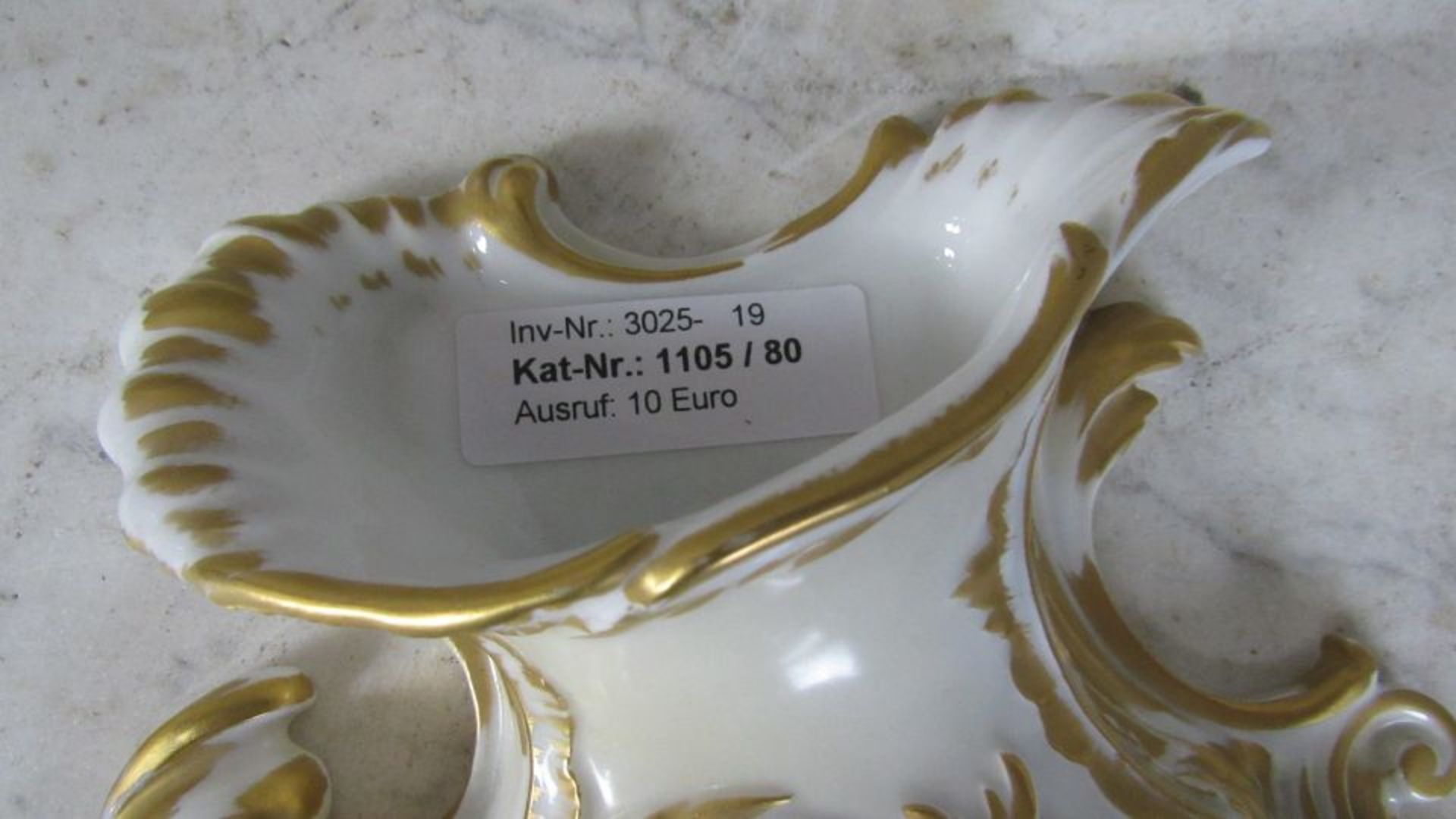 Antike Wandvase KPM Zeptermarke 34cm - Bild 4 aus 9