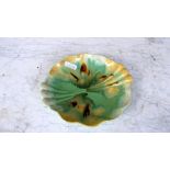 Art Deco Obstschale Spritzdekor 33cm