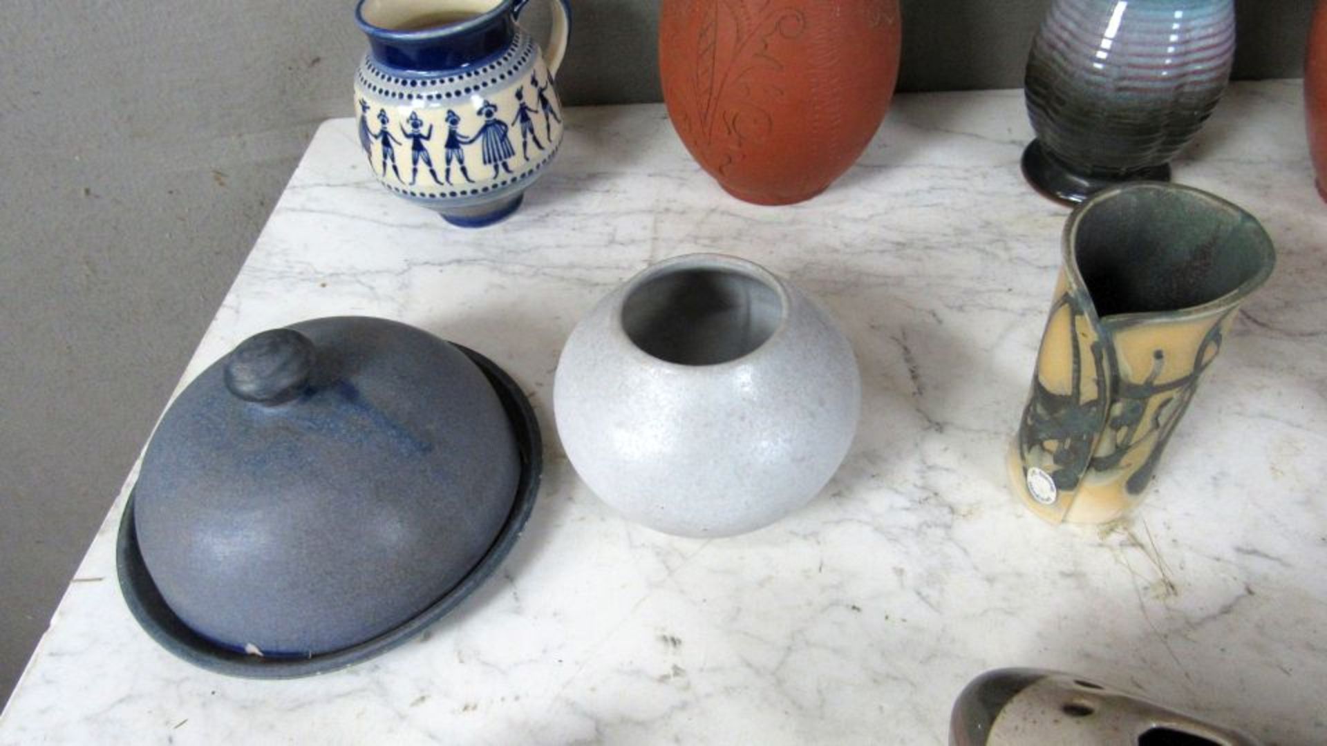 Interessantes Konvolut Keramik - Bild 5 aus 8