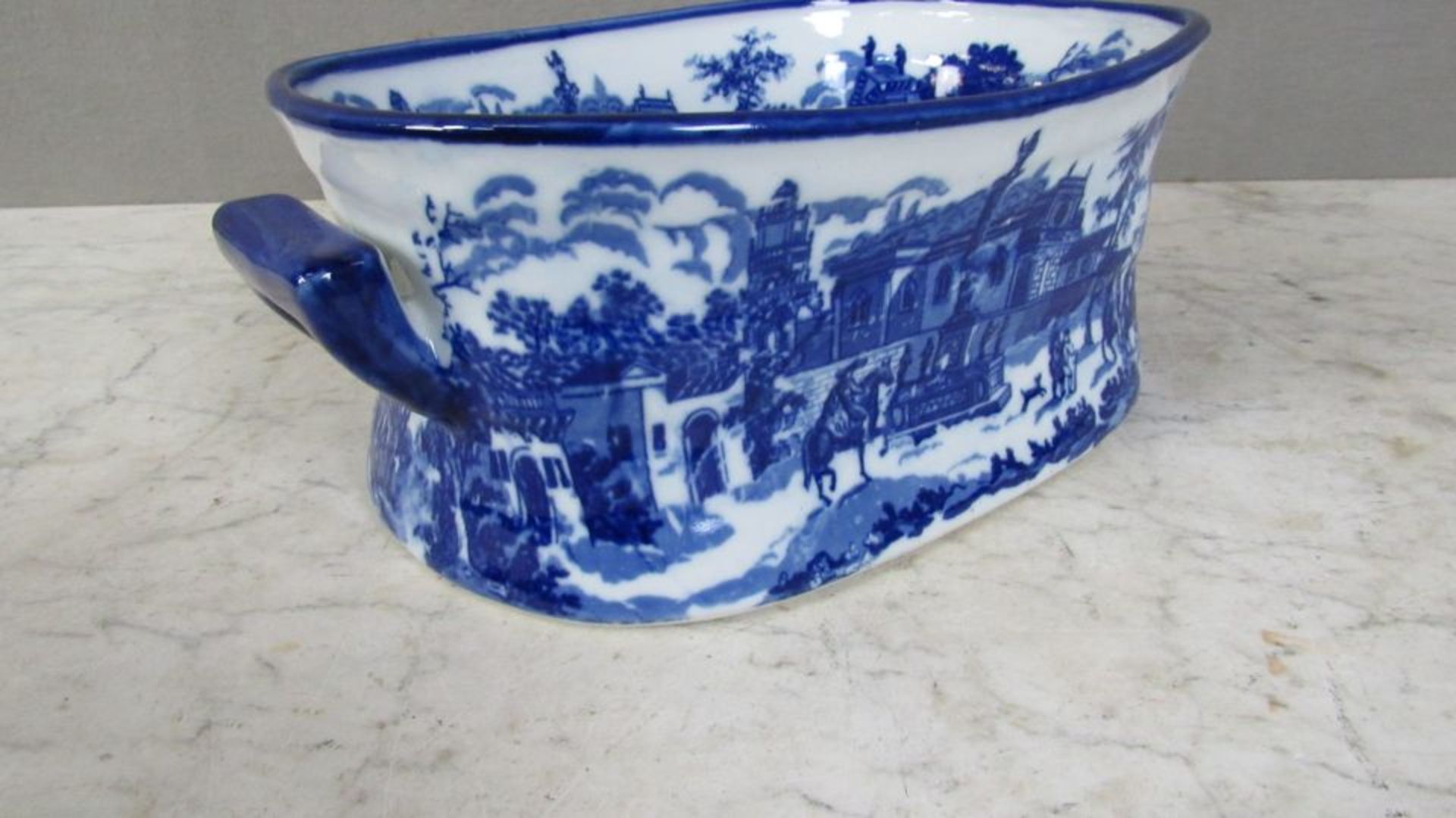 Porzellanschale Asiatische Malerei ca. - Bild 6 aus 7