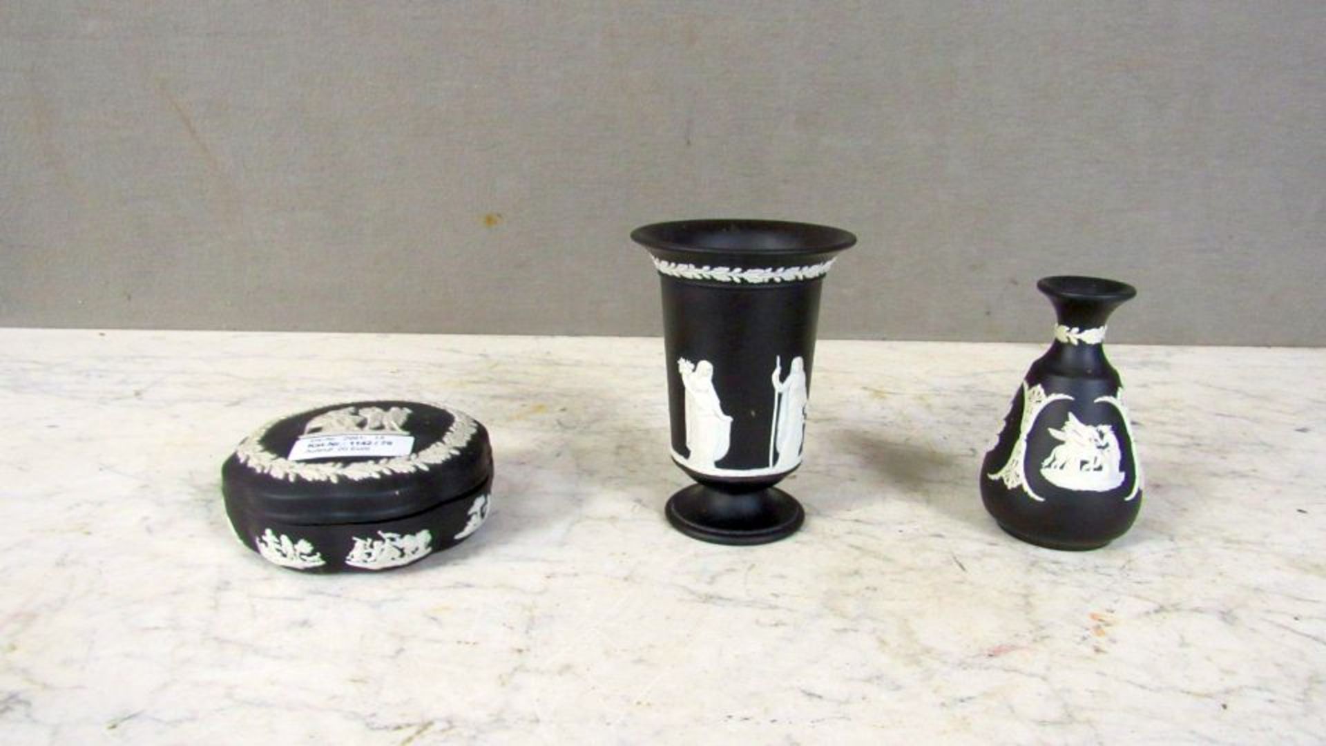 3 Teile Porzellan England