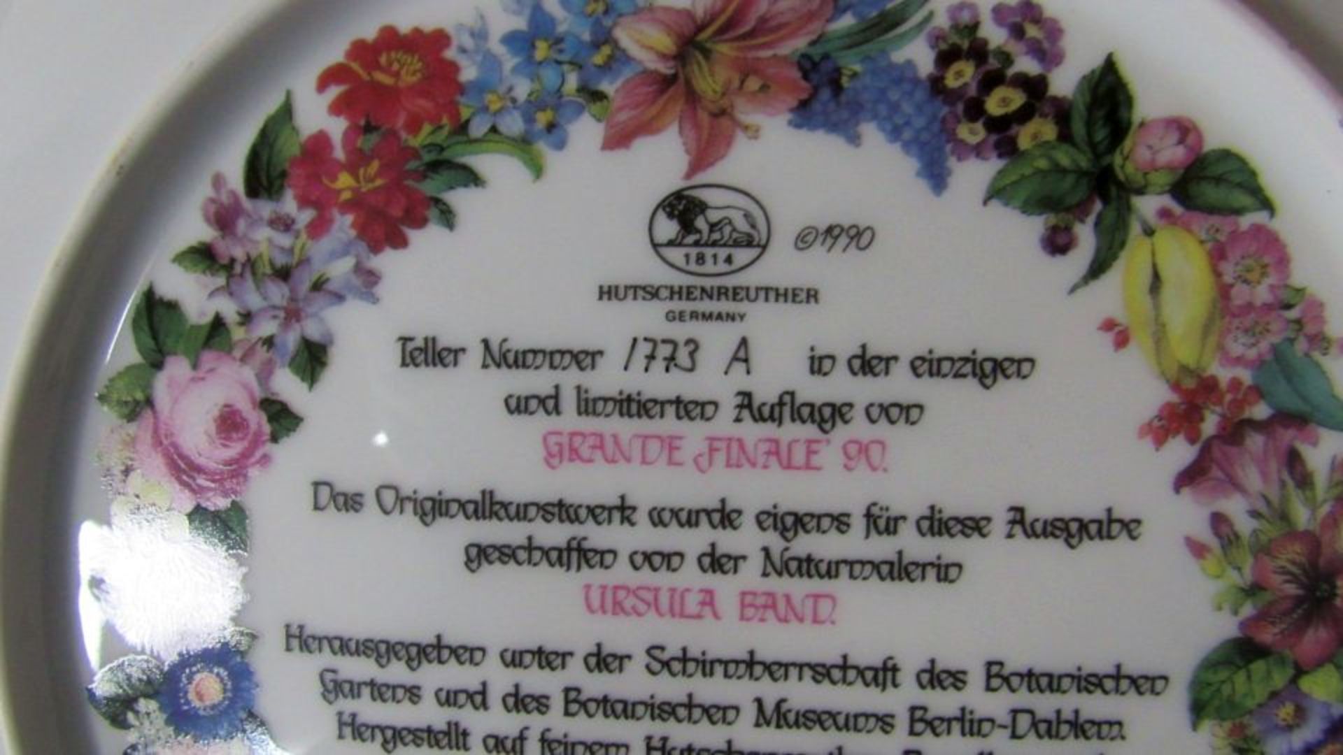 Konvolut Wandteller gute Marken anbei - Bild 4 aus 10