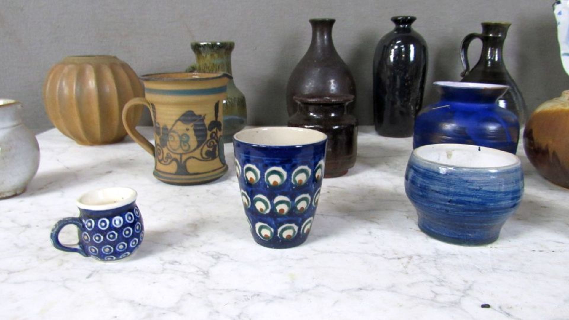Interessantes Konvolut Keramik - Bild 5 aus 10