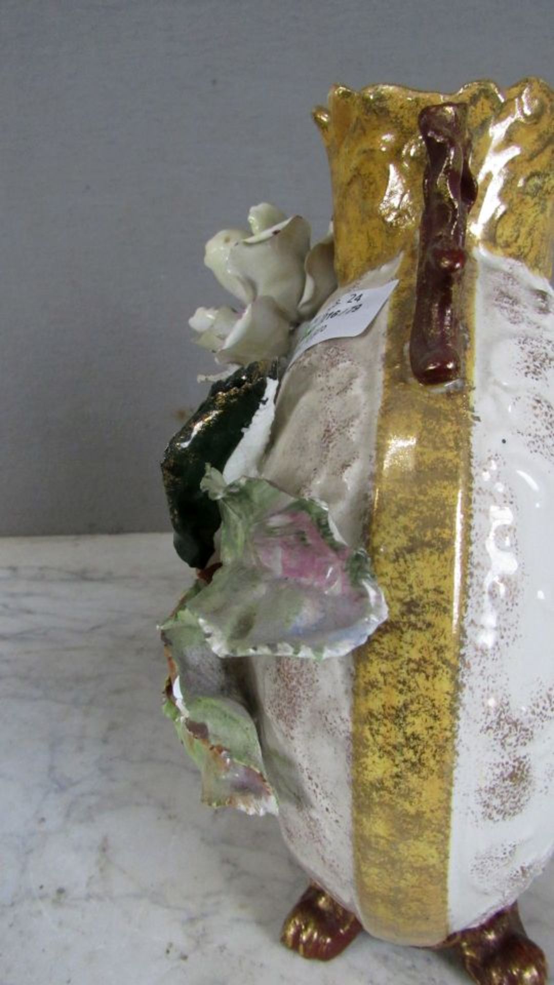 Prunkvase bestoßen 26cm - Bild 7 aus 8