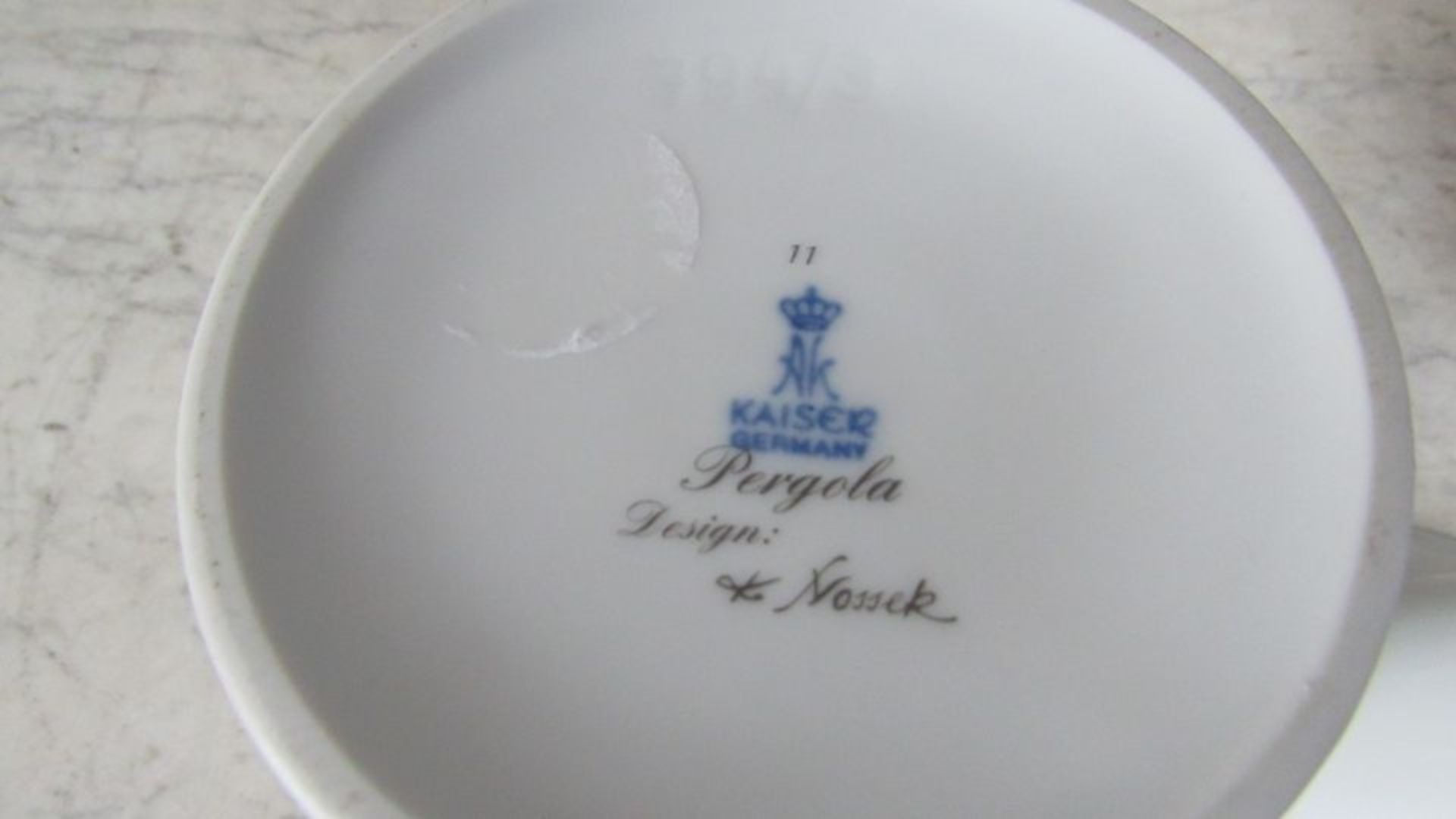 Drei Porzellanvasen Fürstenberg von - Bild 7 aus 8