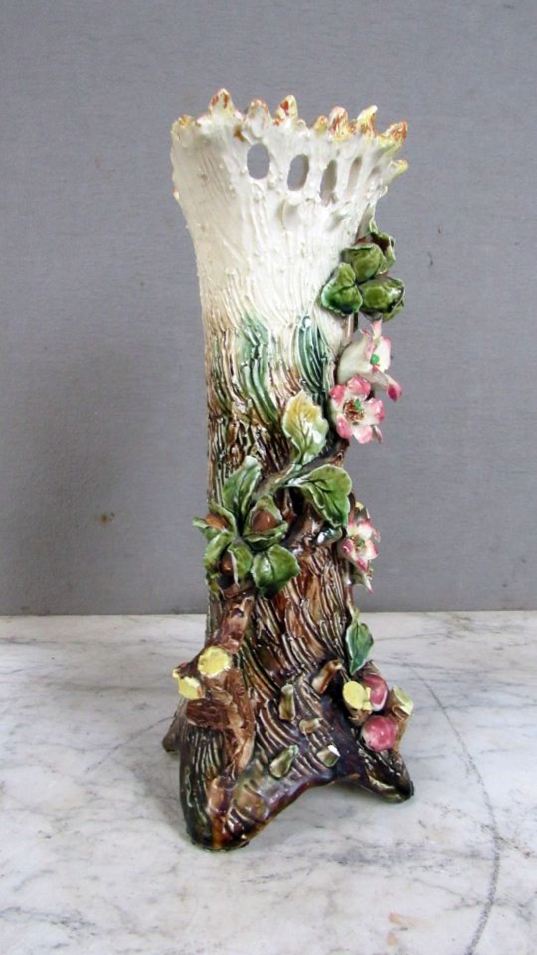 Prunkvase bestoßen 34cm - Bild 5 aus 8