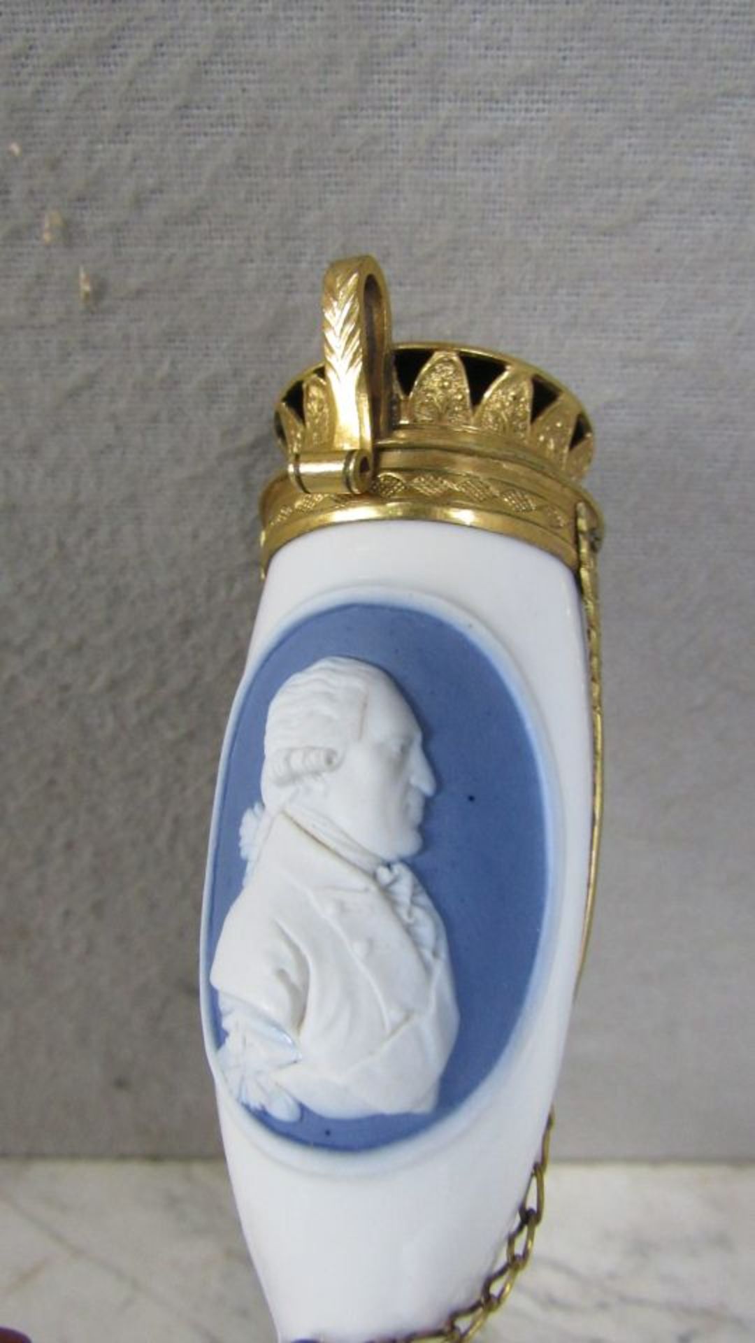 Antiker Pfeiffenkopf Nr.56 Meissen - Bild 3 aus 10