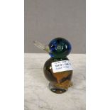 Glasskulptur Murano stehende Ente