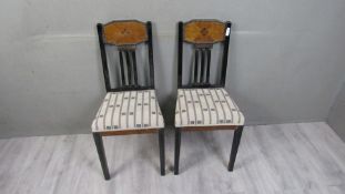 2 Jugendstil Stühle Joseph Maria