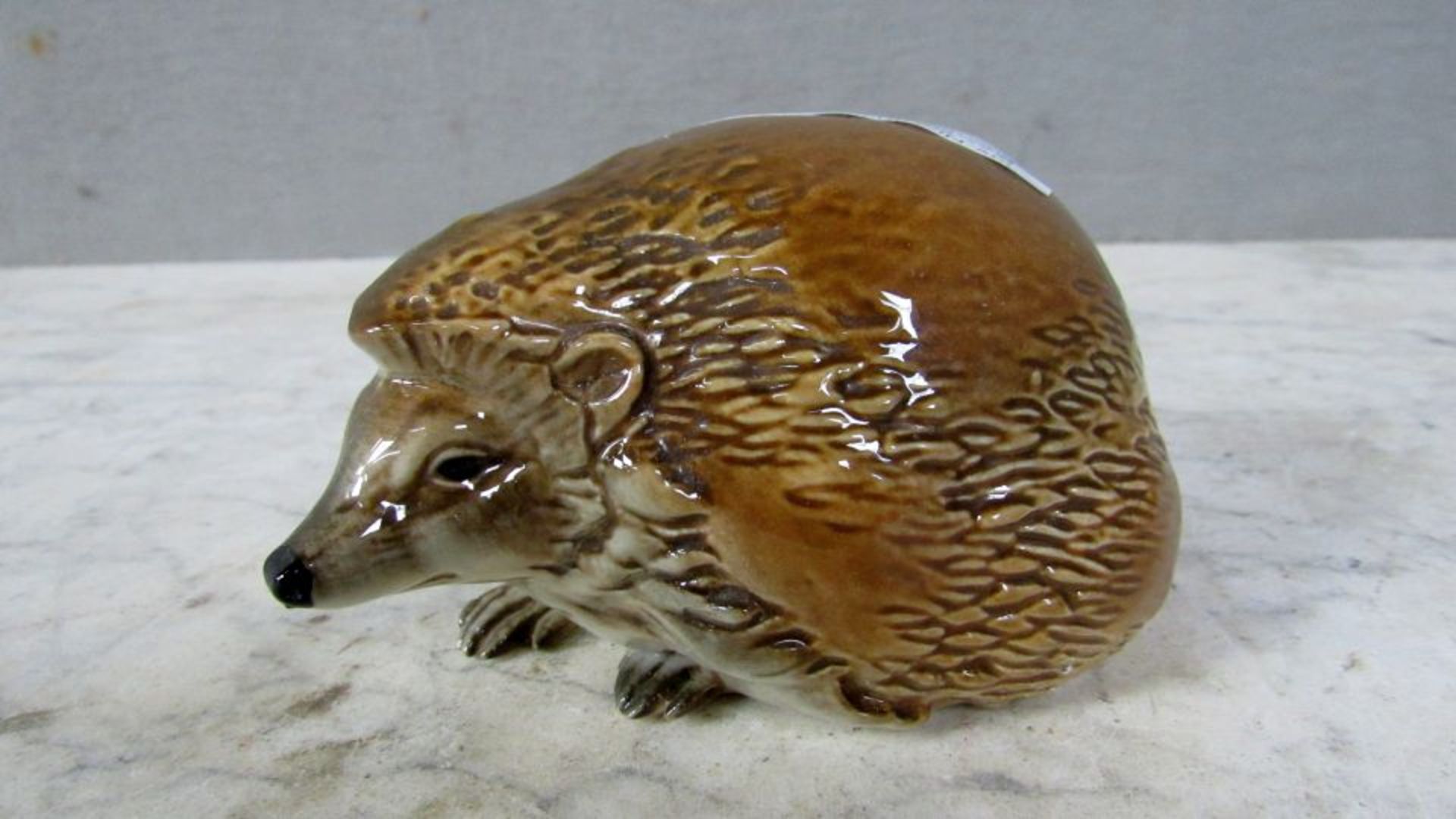 Goebel Porzellanfigur Igel 12cm