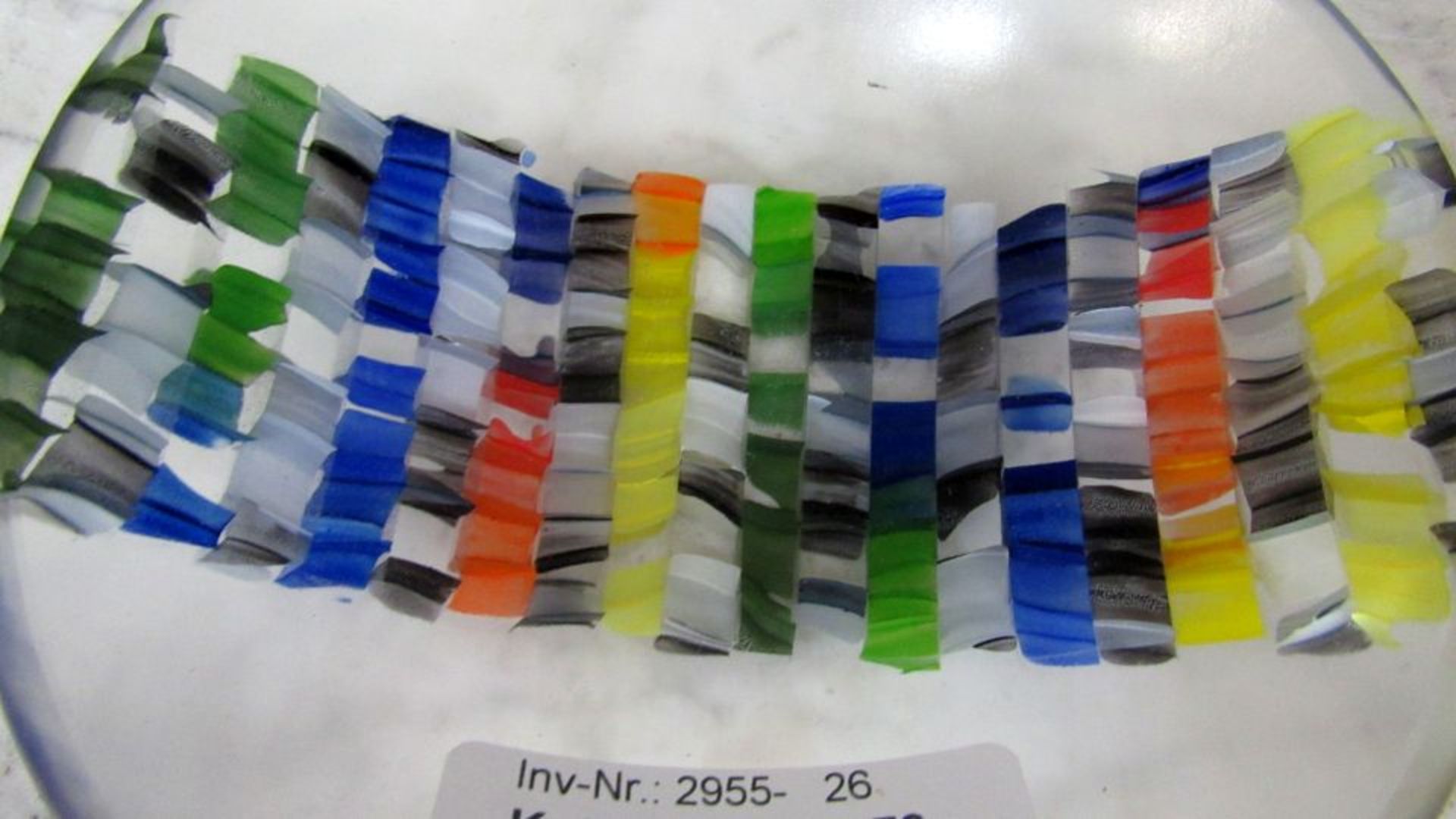 Zierteller Glasteller Küstner Mosaik - Bild 4 aus 7