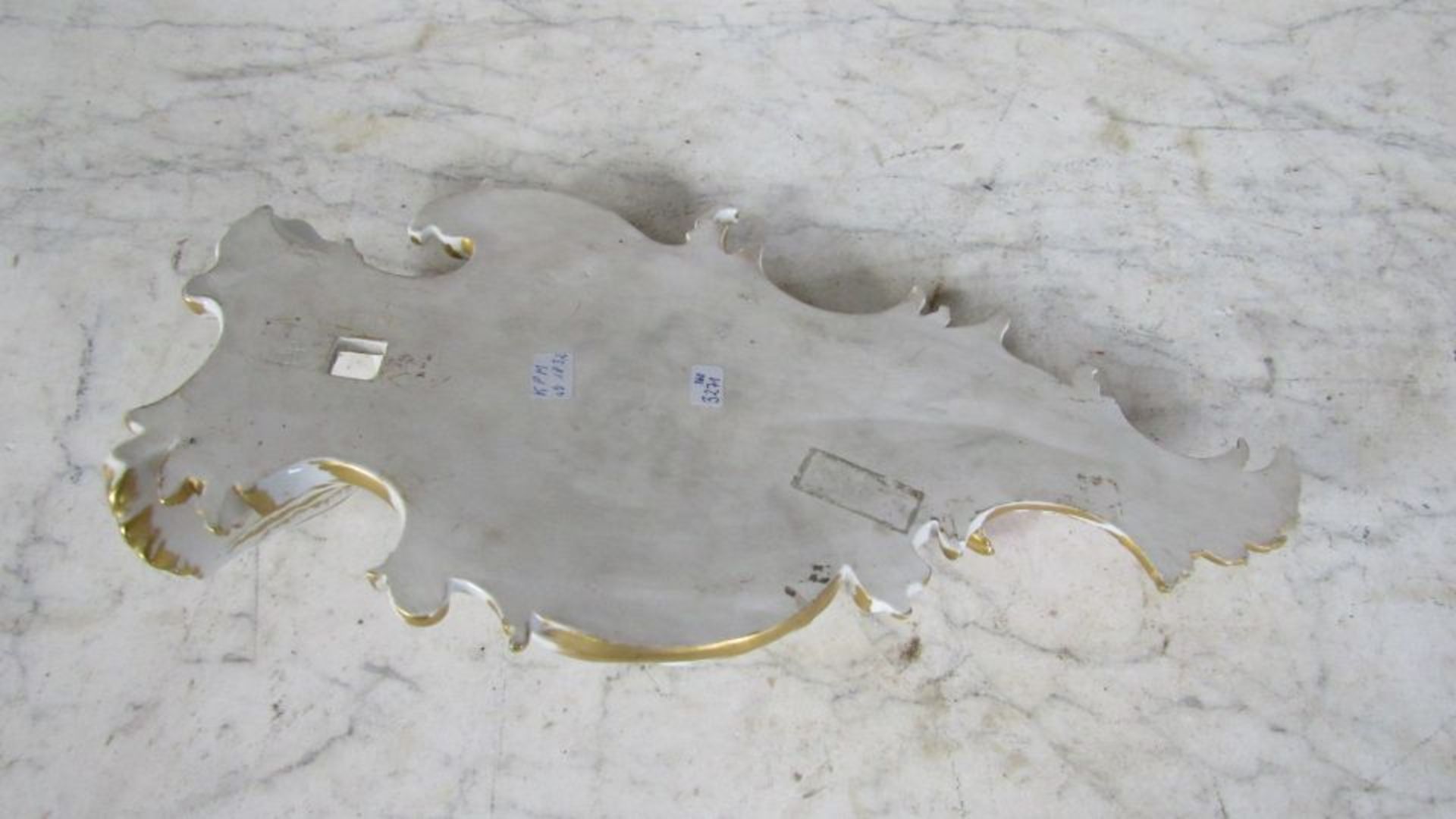 Antike Wandvase KPM Zeptermarke 34cm - Bild 9 aus 9