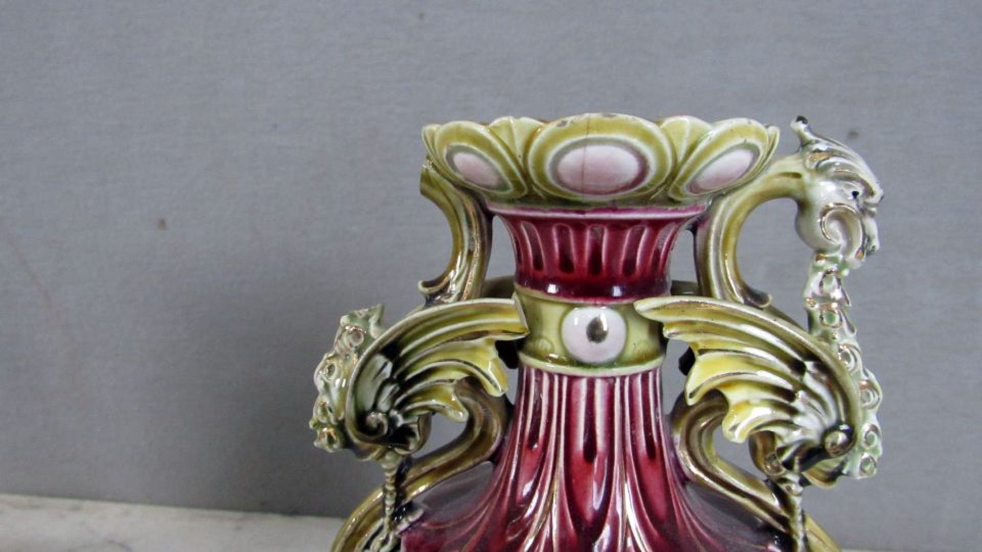 Prunkvase bestoßen 26cm - Bild 2 aus 8