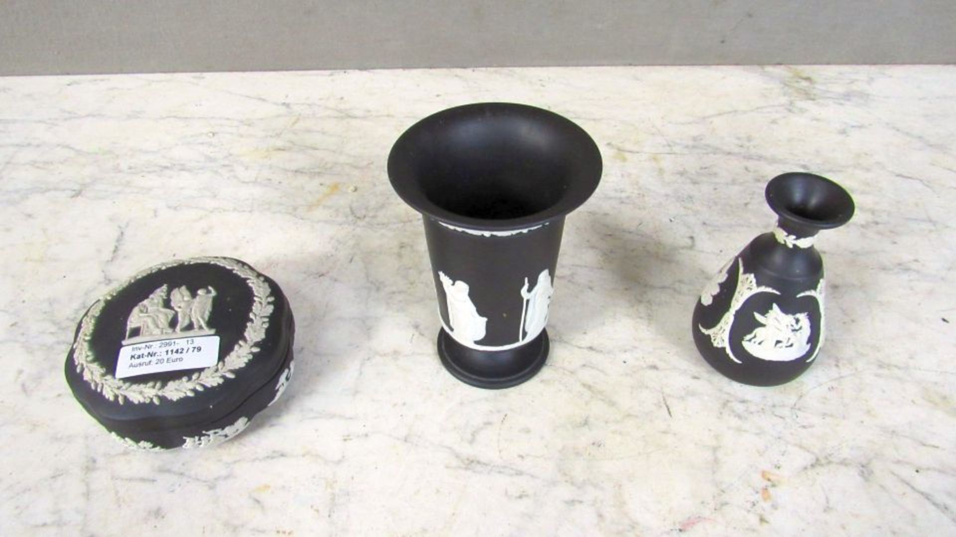 3 Teile Porzellan England - Bild 2 aus 7