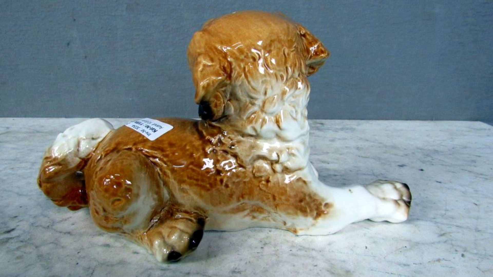 Goebel Porzellanfigur Hund ca. 28cm - Bild 5 aus 7