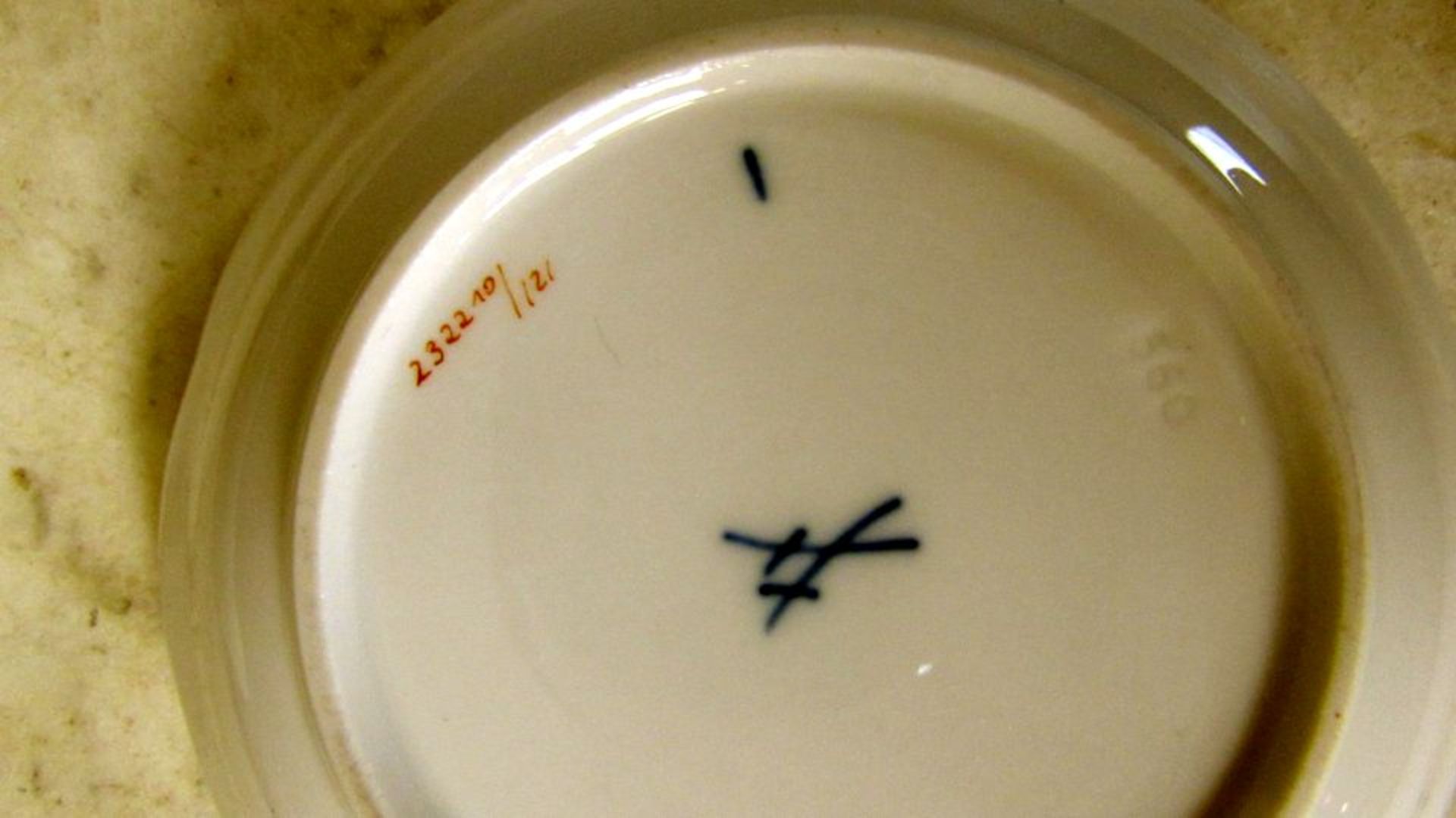 Porzellan Meissen Schwertermarke 7 - Bild 9 aus 9