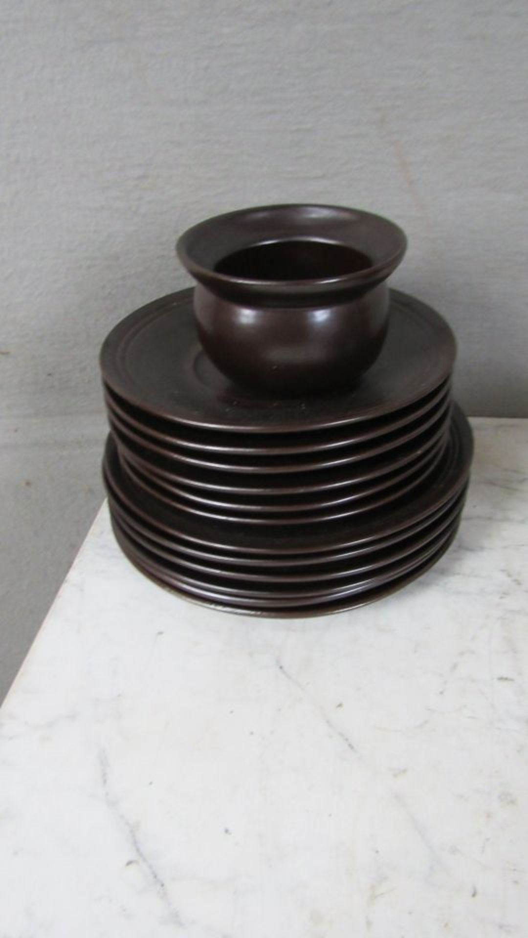 Konvolut Geschirr Keramik Teeservice - Bild 4 aus 7