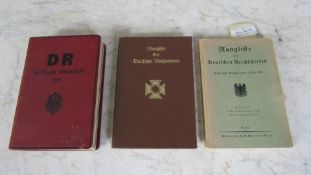 3 Militärische Bücher Rangliste des