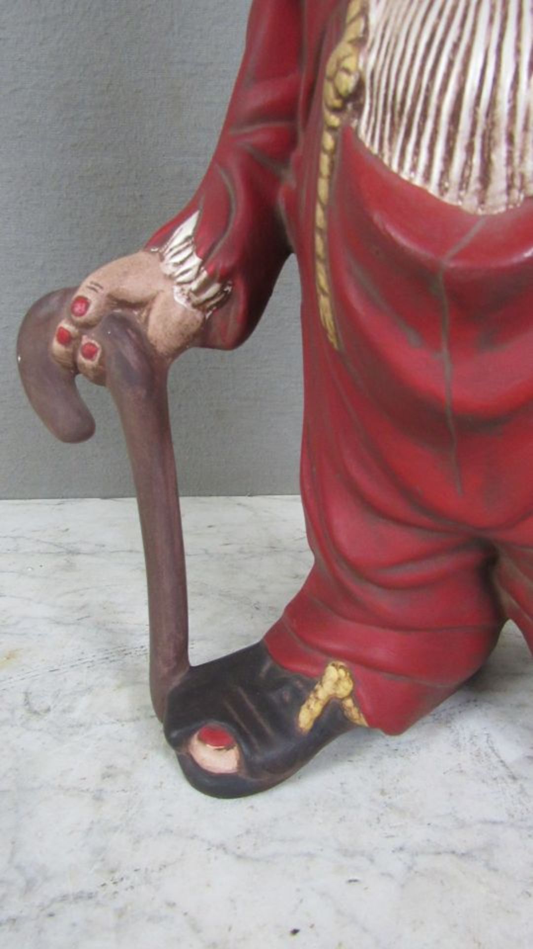 Keramikfigur Clown 39cm hoch - Bild 3 aus 7