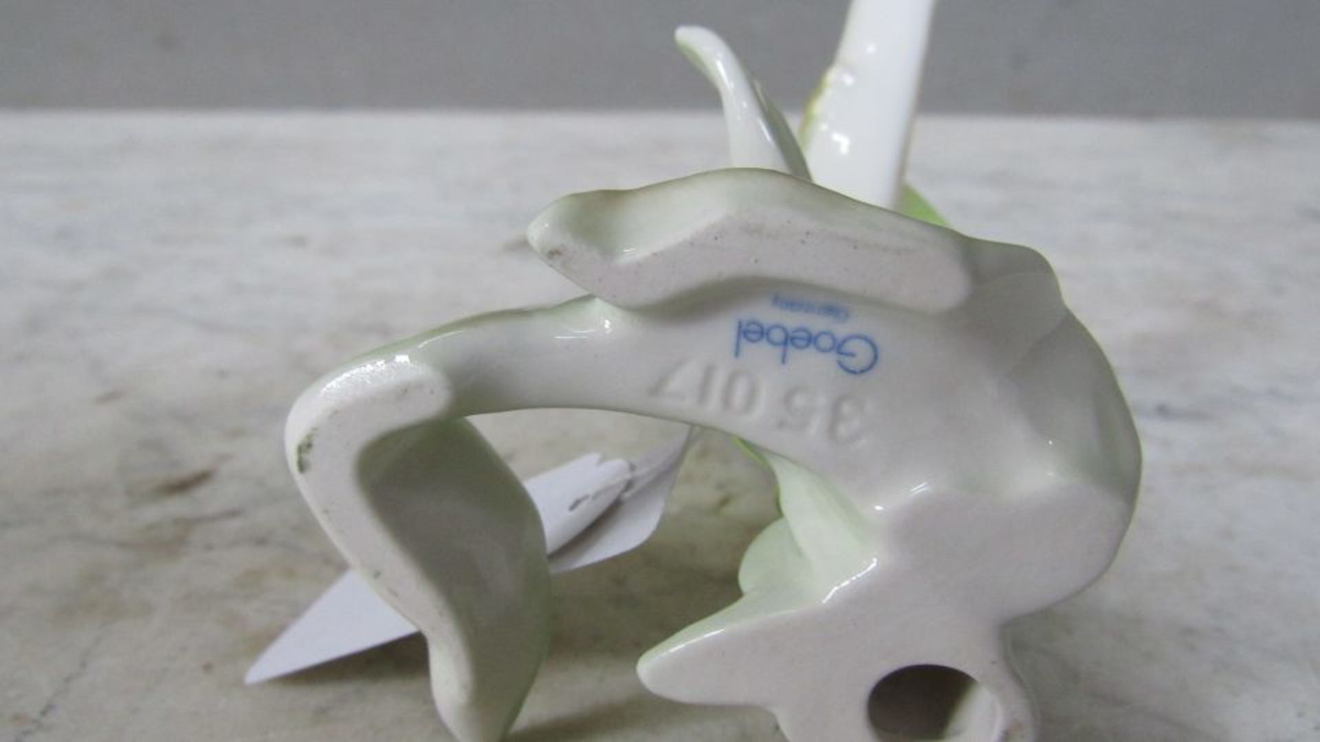 Porzellanfigur Goebel Frosch auf Spiel - Bild 6 aus 6