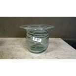 Schwere Designer Glasvase