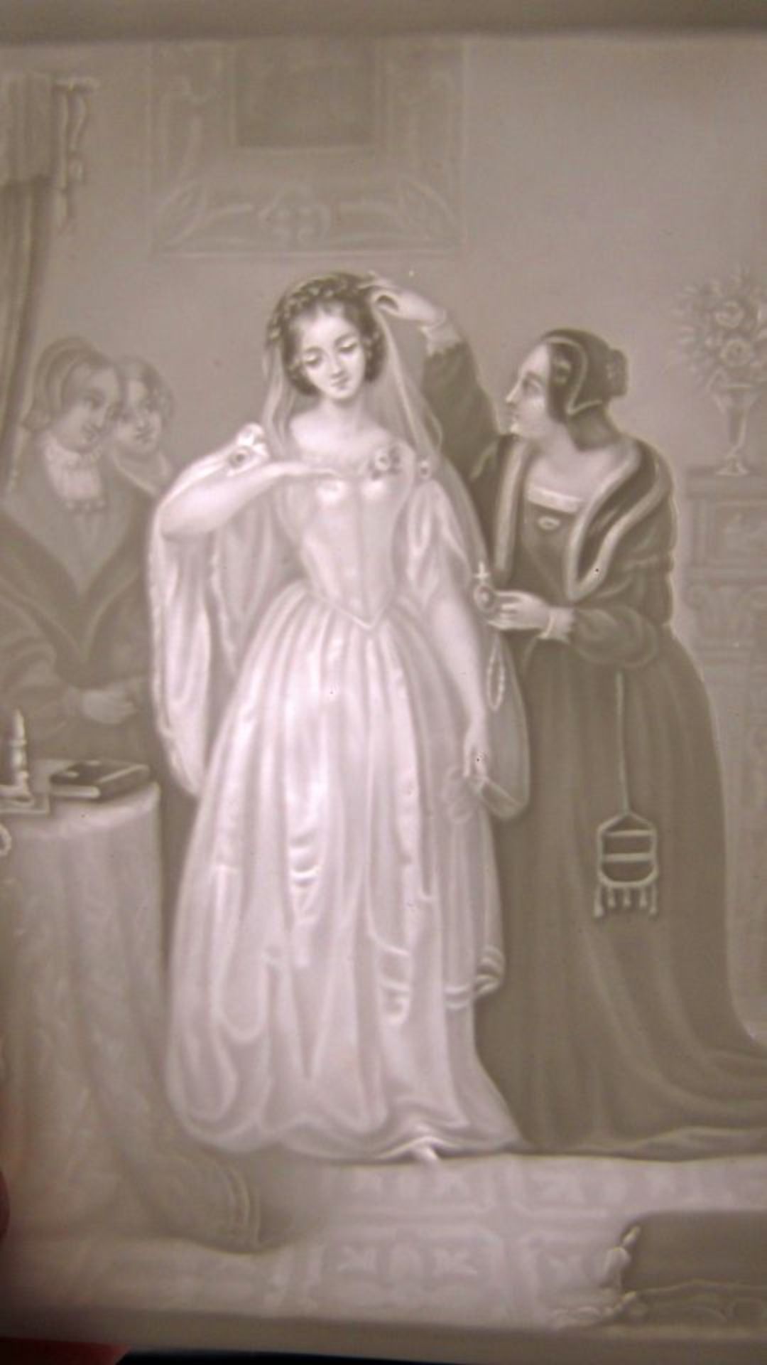 2 Porzellanbilder KPM Zeptermarke - Bild 5 aus 8