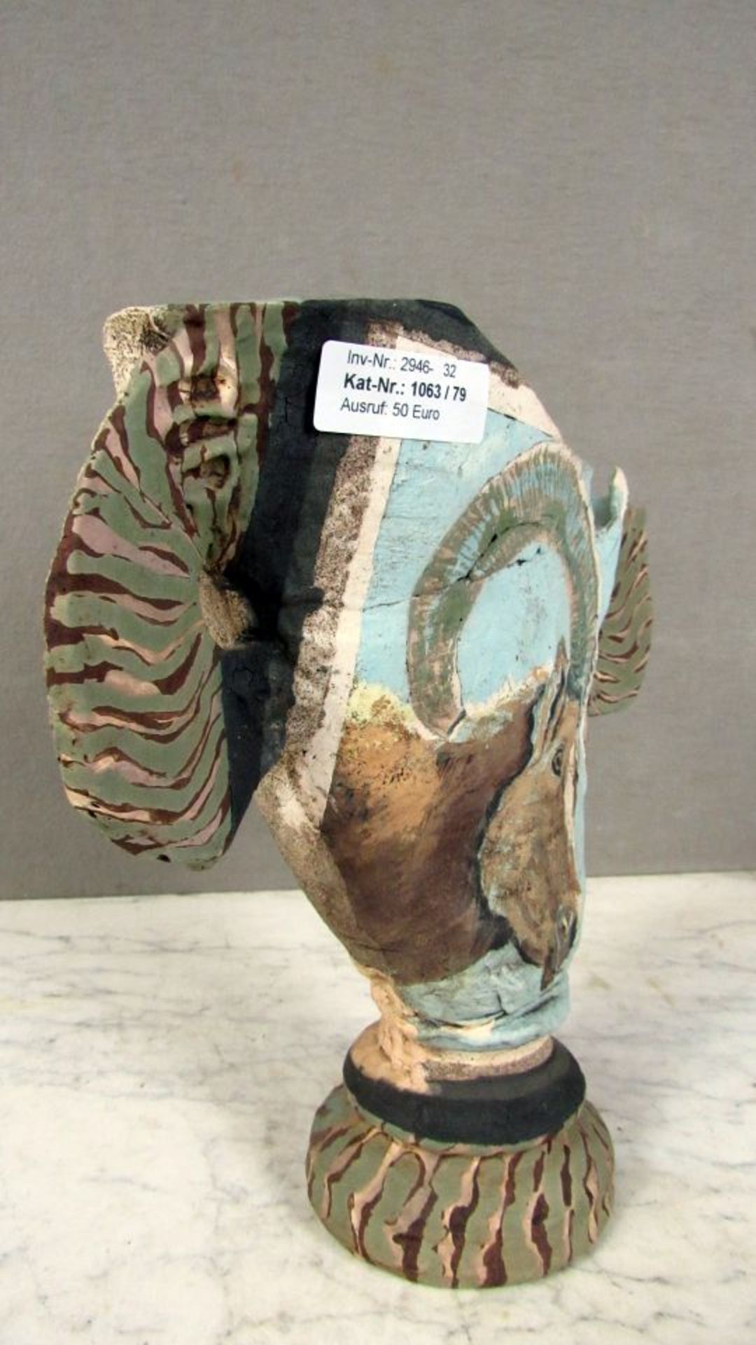 Vase England Keramik John Mullin 1994 - Bild 3 aus 7