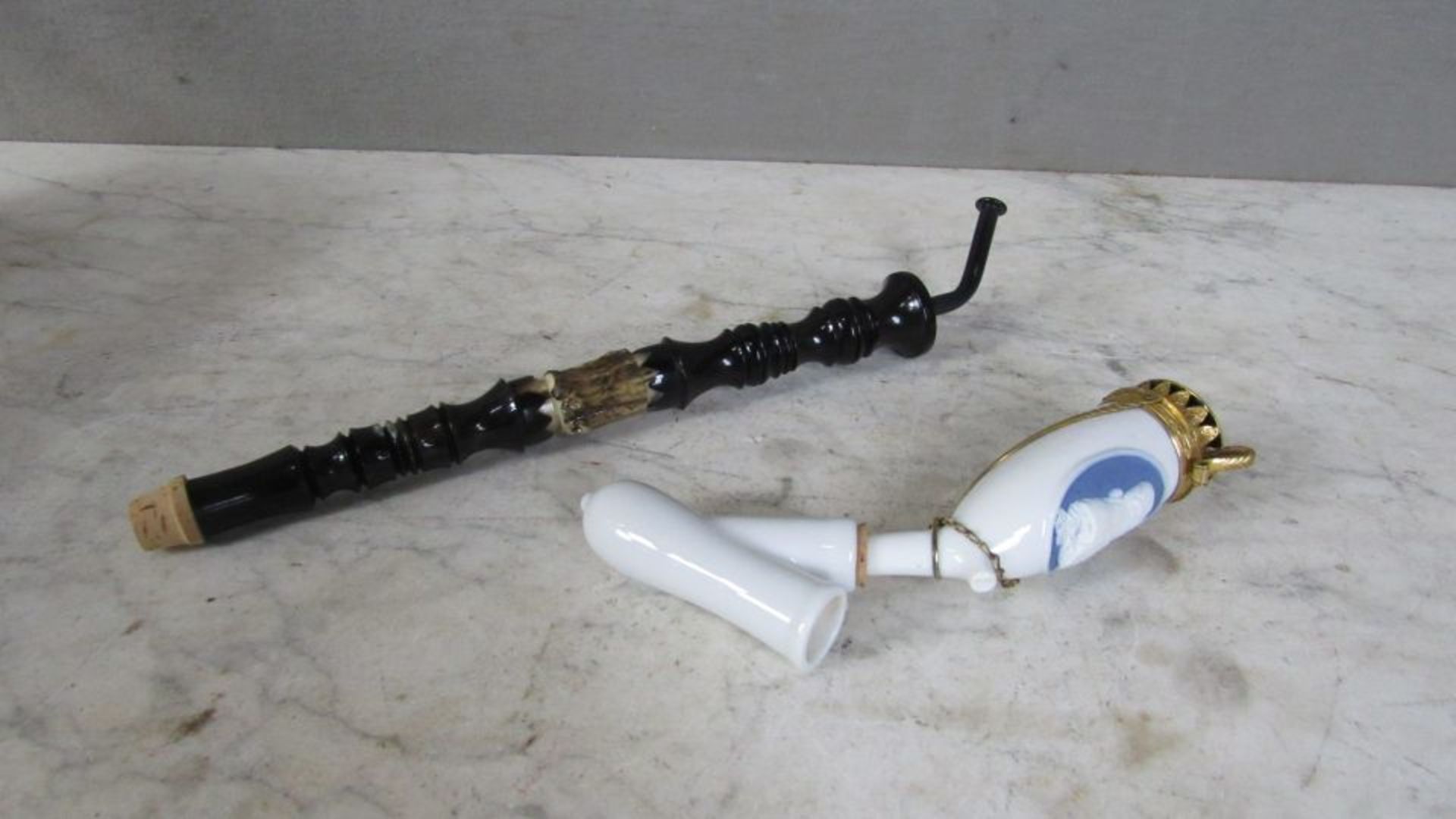 Antiker Pfeiffenkopf Nr.56 Meissen - Bild 2 aus 10