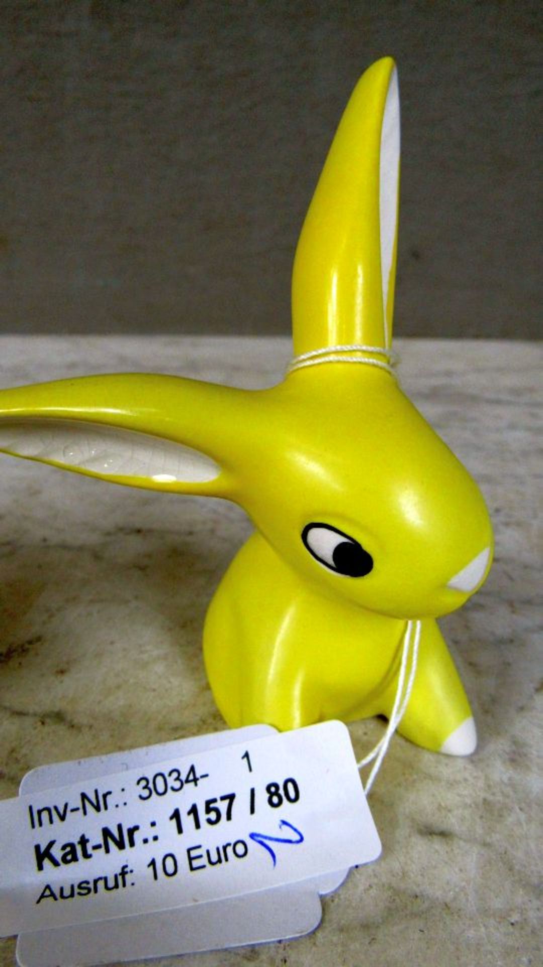 Goebel Porzellanfigur 2 gelbe Hasen - Bild 2 aus 5