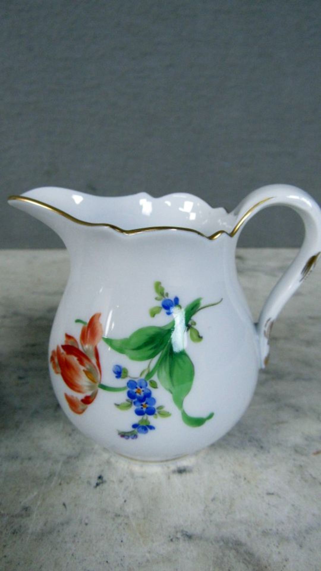 Porzellan Meissen Schwertermarke Milch - Bild 2 aus 7