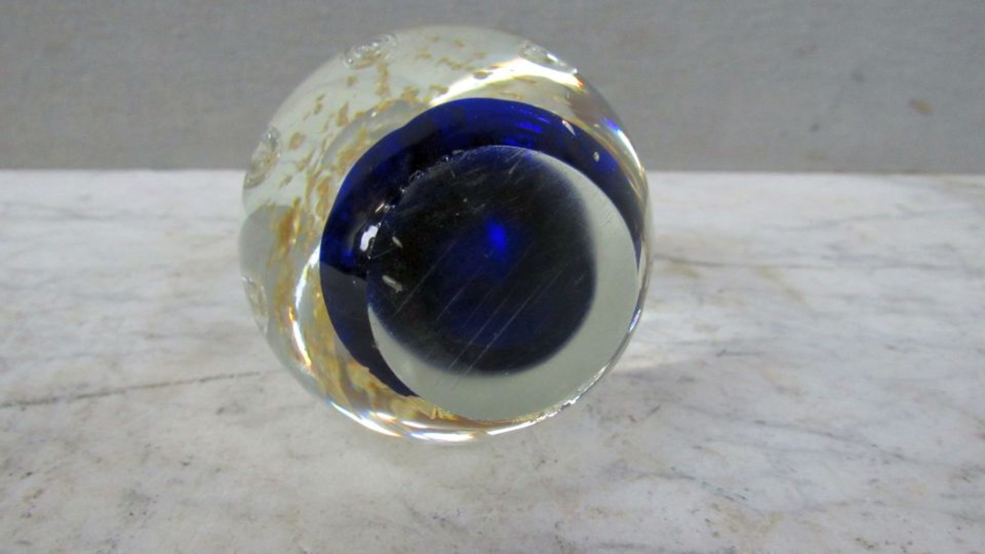 Briefbeschwerer Klarglas mit - Bild 5 aus 5