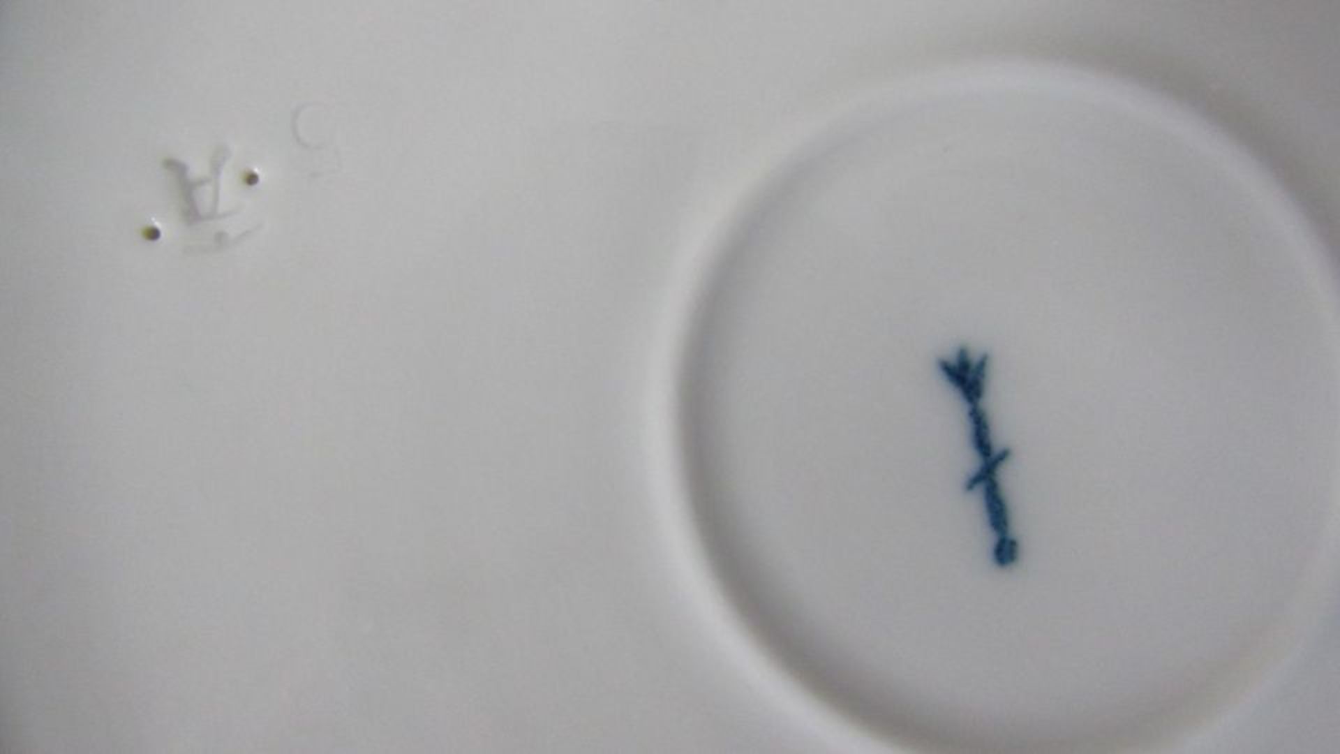 6 Porzellanteller KPM mit Logo - Bild 6 aus 7