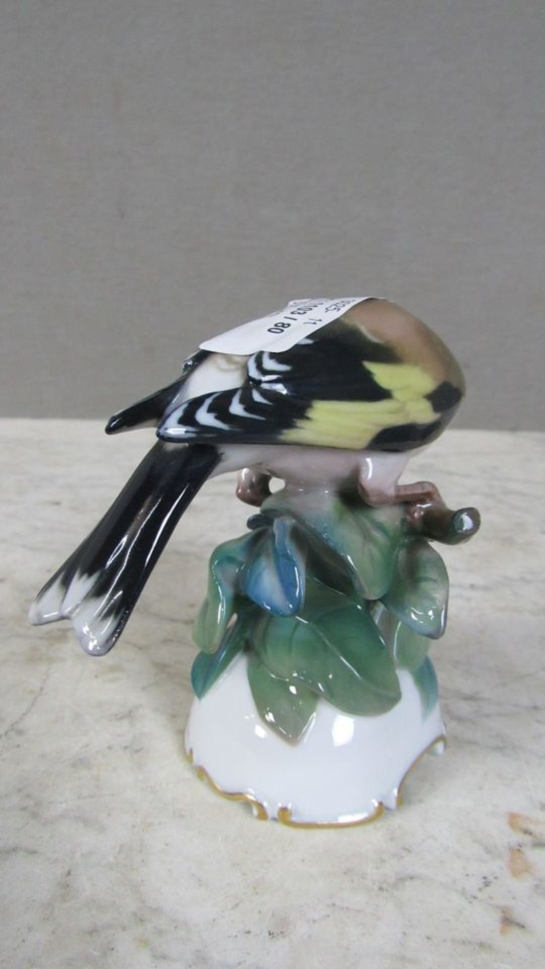 Porzellanfigur Vogel hersteller - Bild 5 aus 7