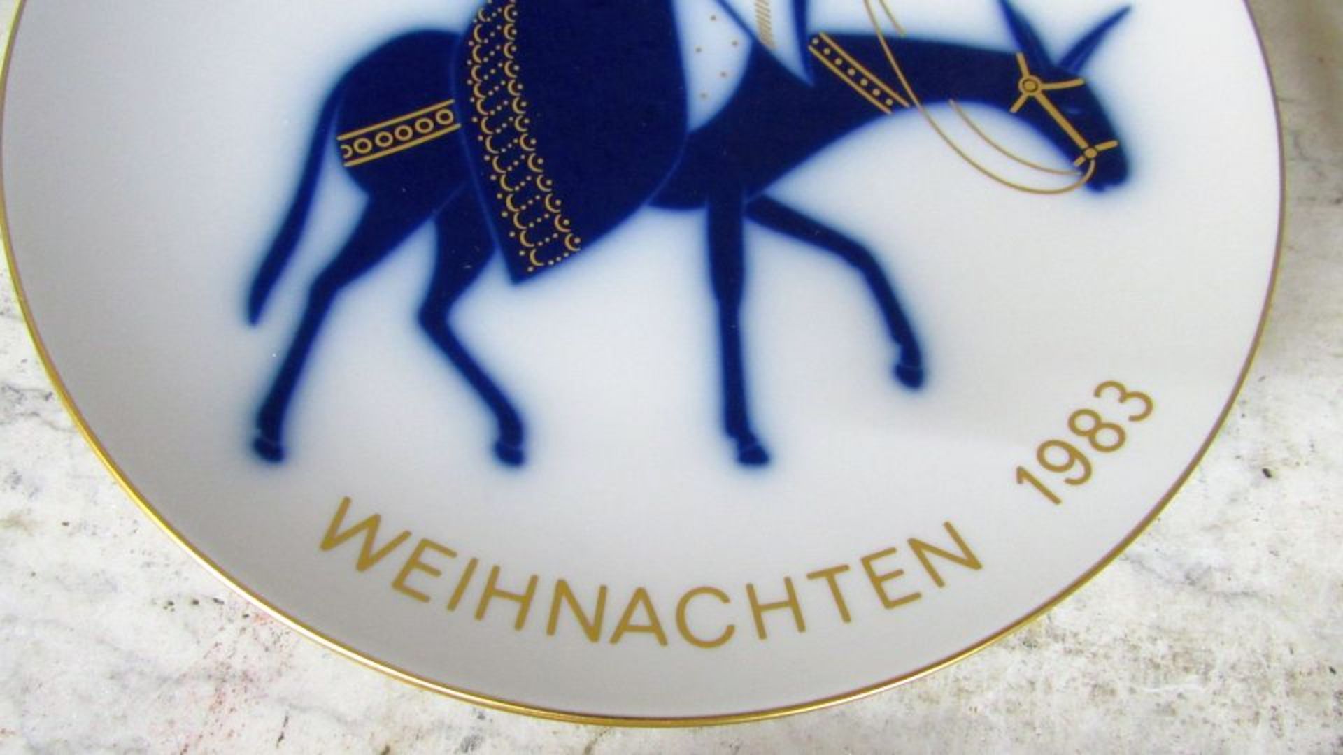 4 Teller KPM Berlin Zeptermarke in - Bild 6 aus 9