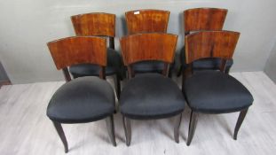 6 Art Deco Stühle
