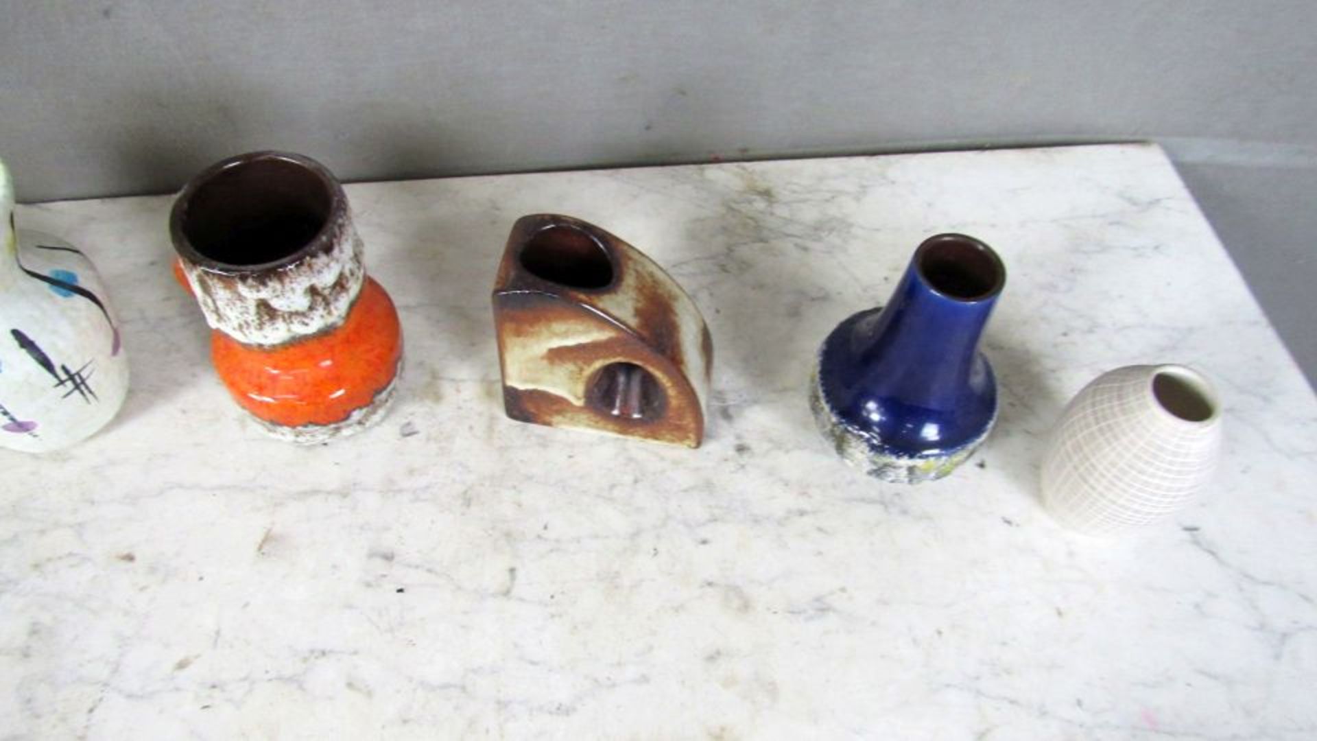 Konvolut Vasen 50-70er Jahre Scheurich - Bild 5 aus 8