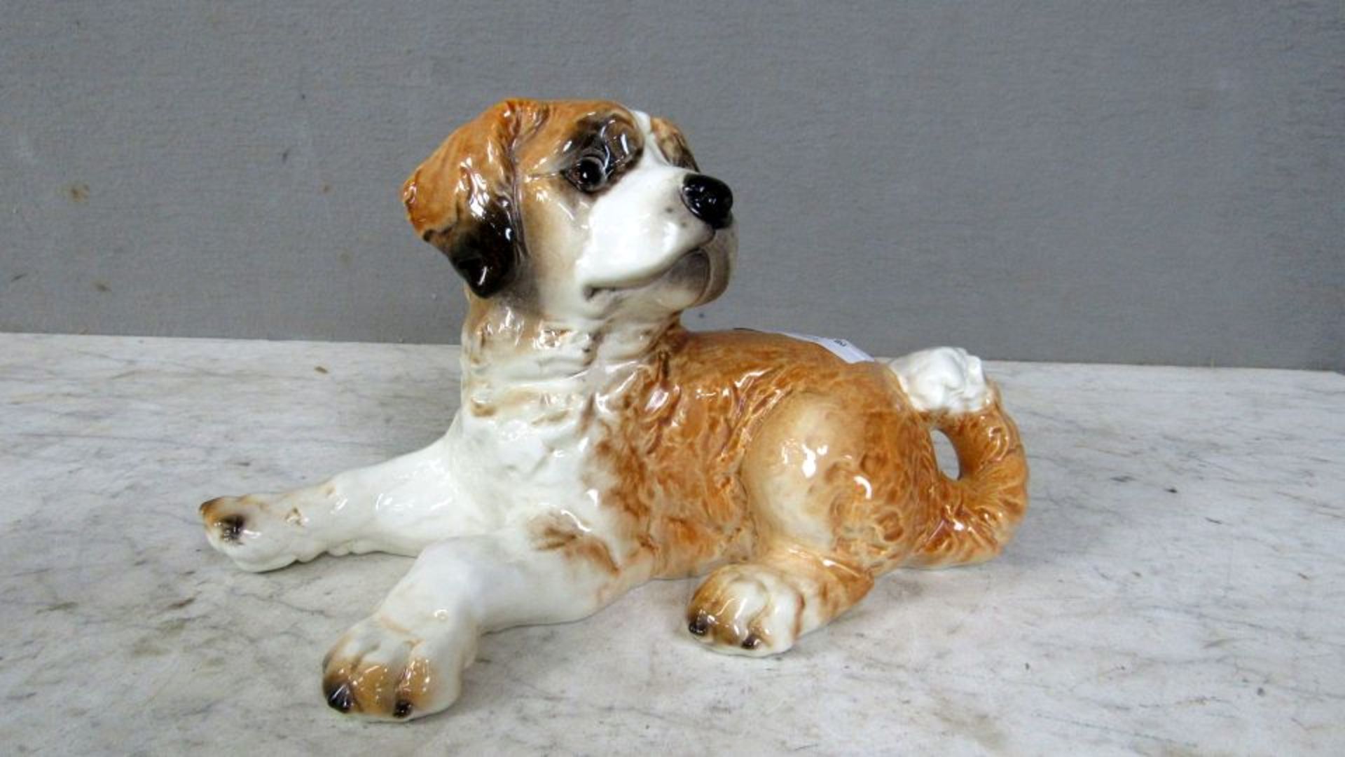 Goebel Porzellanfigur Hund ca. 28cm