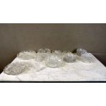 Großes Konvolut Kristallglas