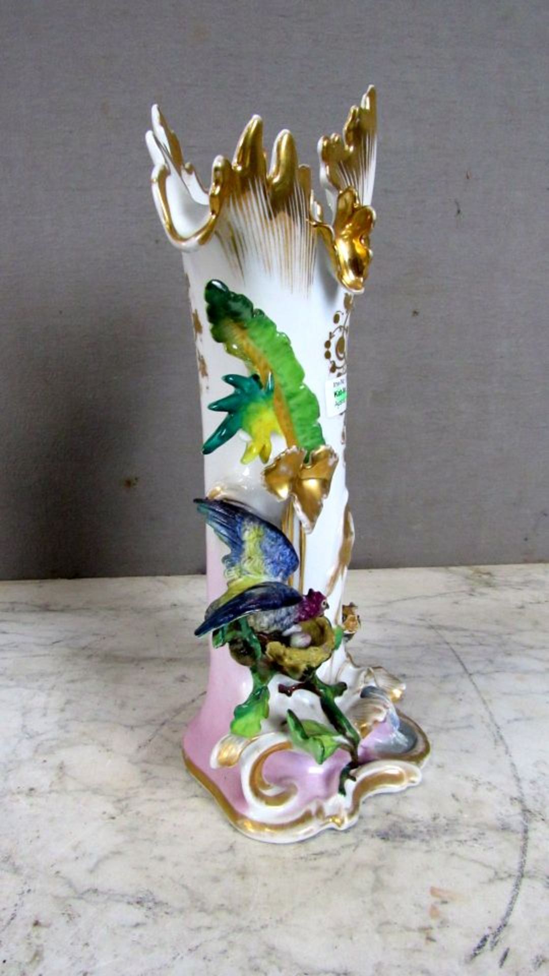 Prunkvase bestoßen 36cm - Bild 6 aus 10