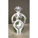 Keramikfigur Lasiert Cesar Manrique