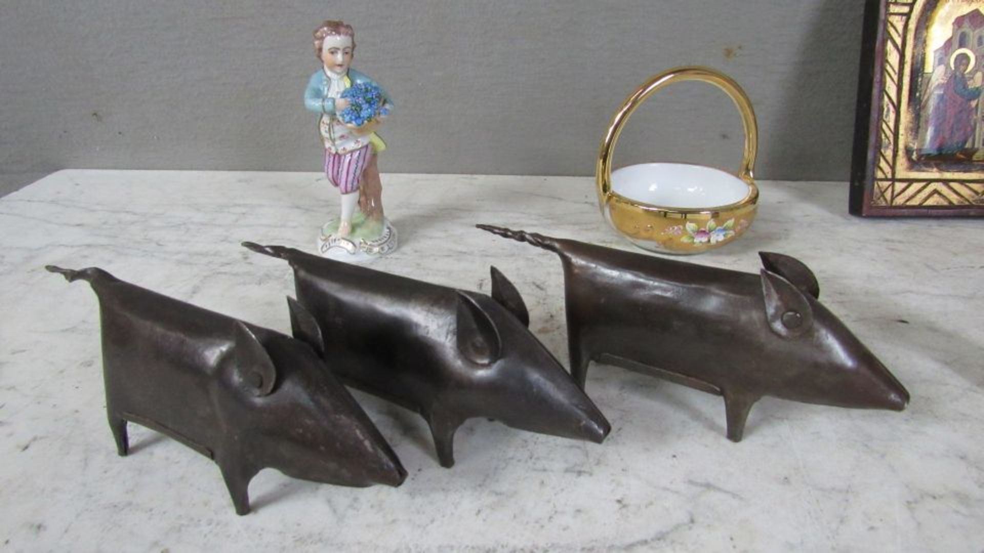 Konvolut gemischtes Porzellanfigur - Bild 2 aus 8