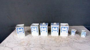 7 Vorratsgefäße Villeroy und Boch 8