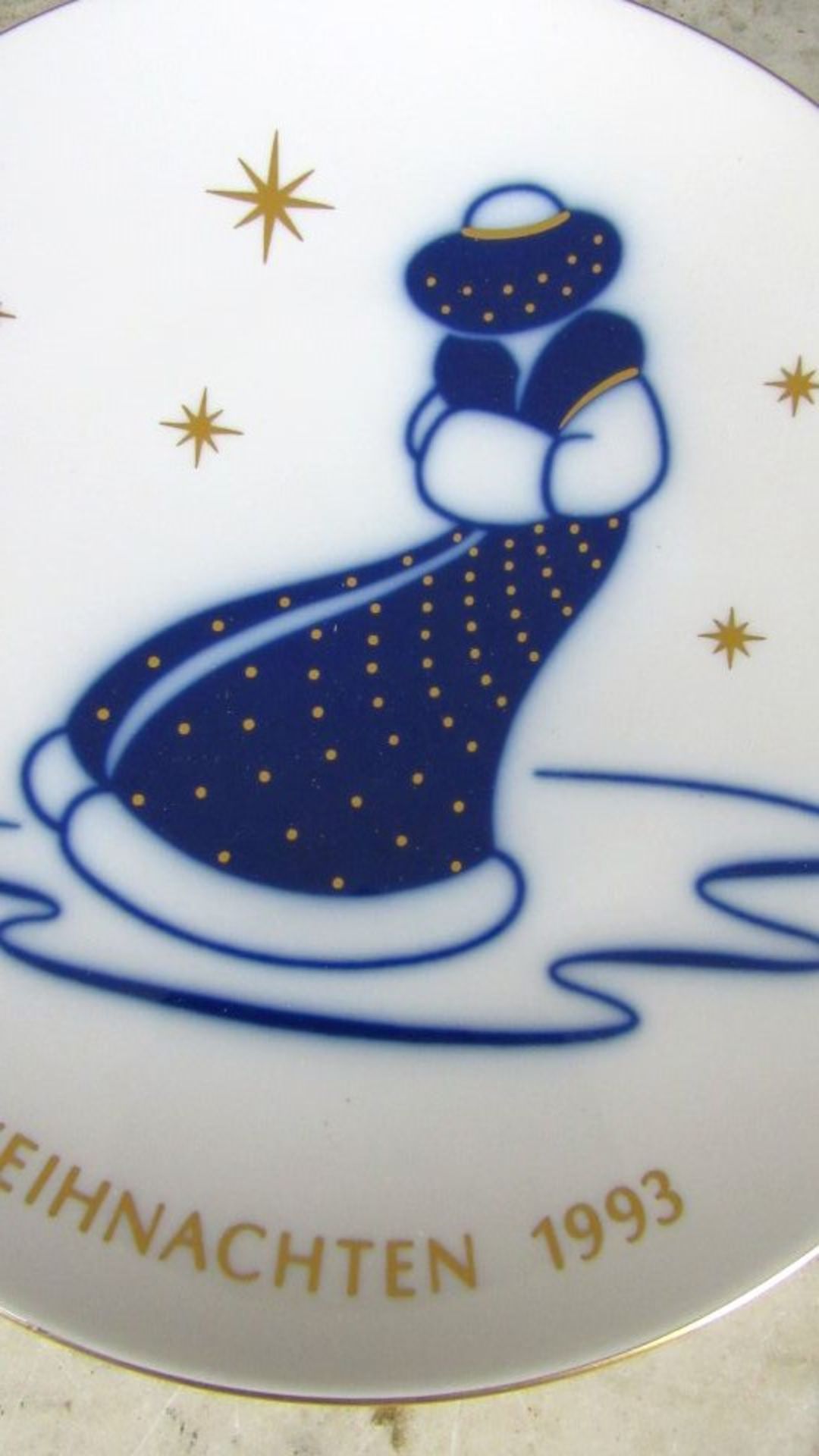 4 Teller KPM Berlin Zeptermarke in - Bild 3 aus 9