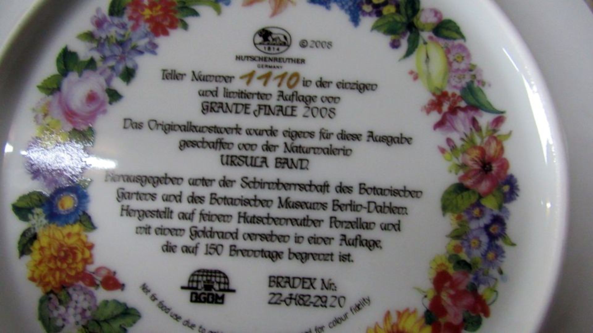 Konvolut Wandteller gute Marken anbei - Bild 4 aus 10